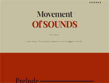 Tablet Screenshot of movementofsounds.com